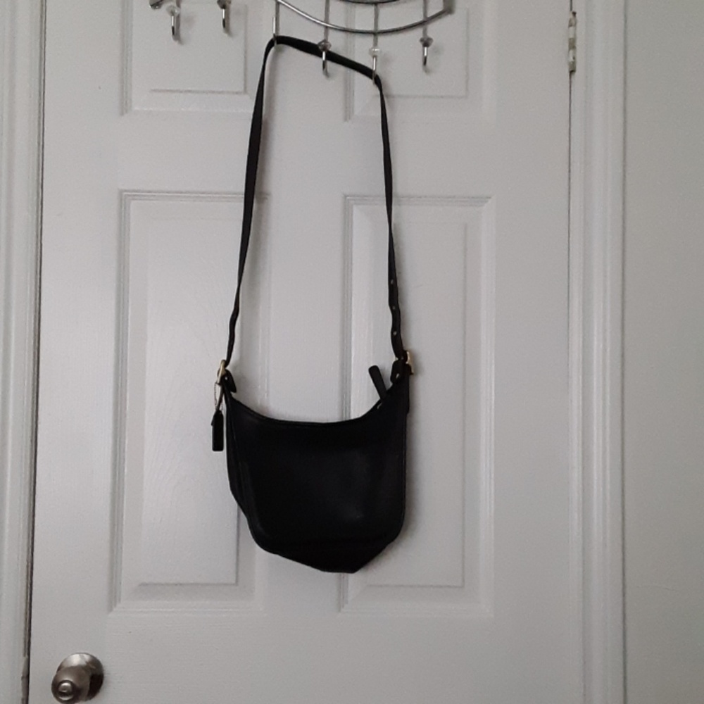 Black coach purse